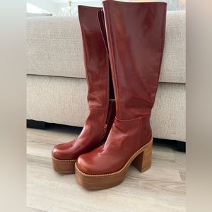 Jeffrey Campbell The Band High Heel Platform Boots